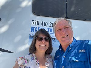 Tim and Michelle Bryan of Kleen Tank of Central California