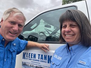 Tim and Michelle Bryan of Kleen Tank of Central California